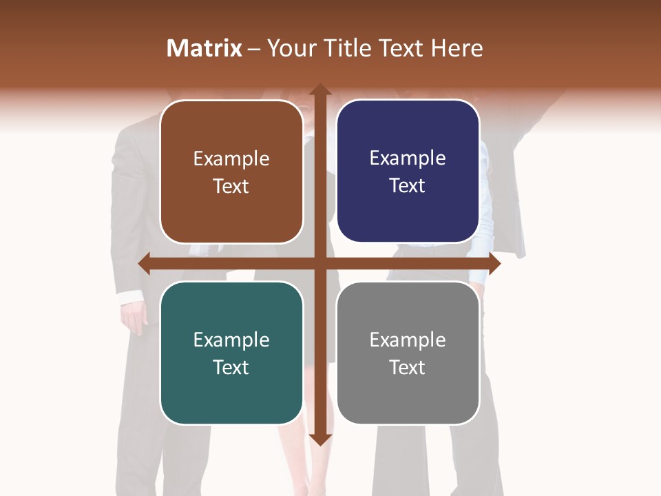 Positive Employees Corporate PowerPoint Template