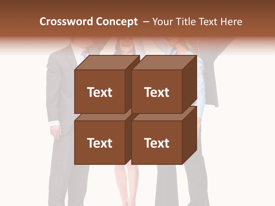 Positive Employees Corporate PowerPoint Template