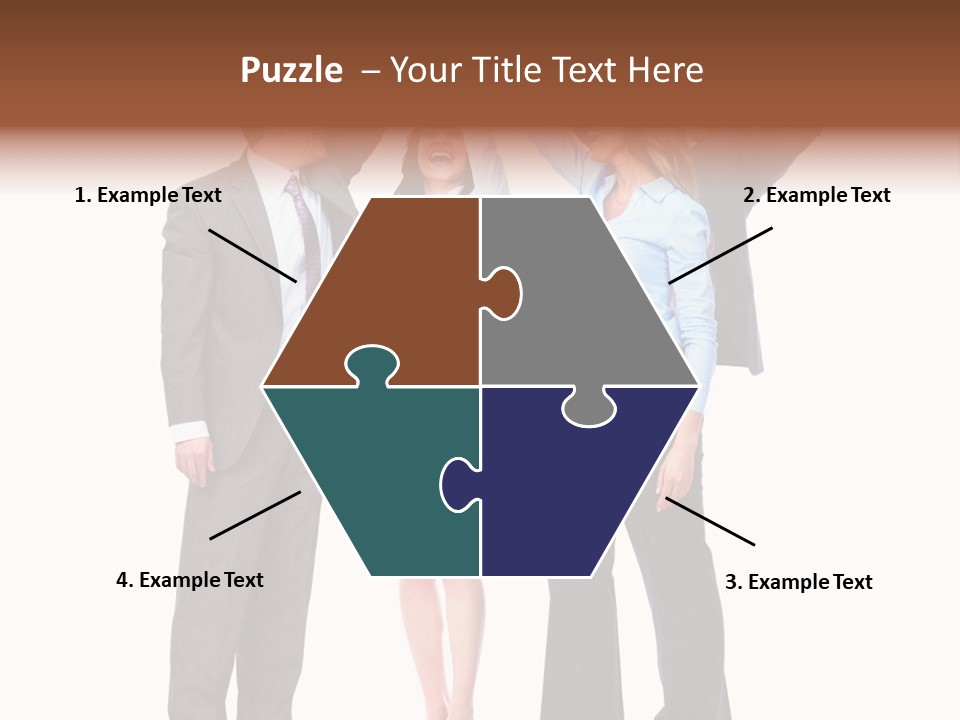 Positive Employees Corporate PowerPoint Template