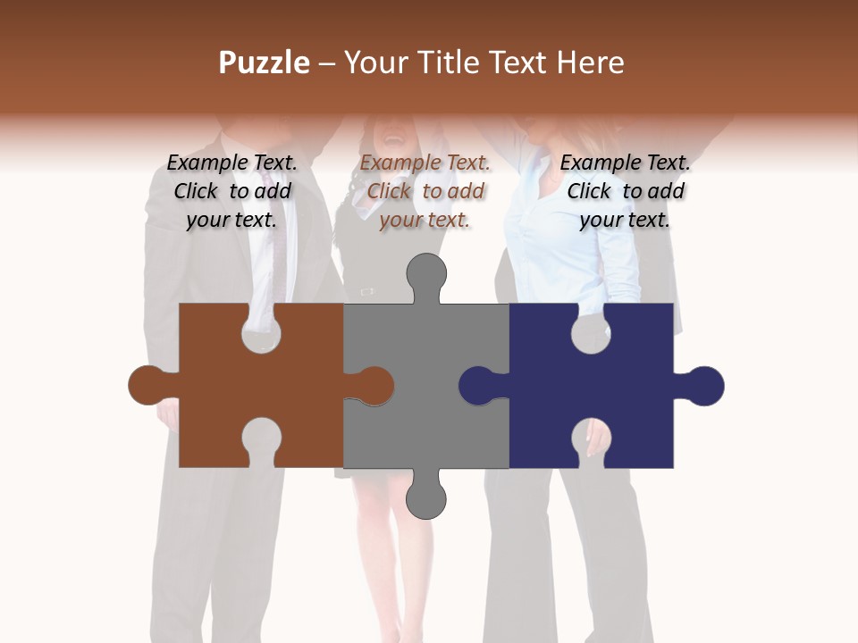 Positive Employees Corporate PowerPoint Template