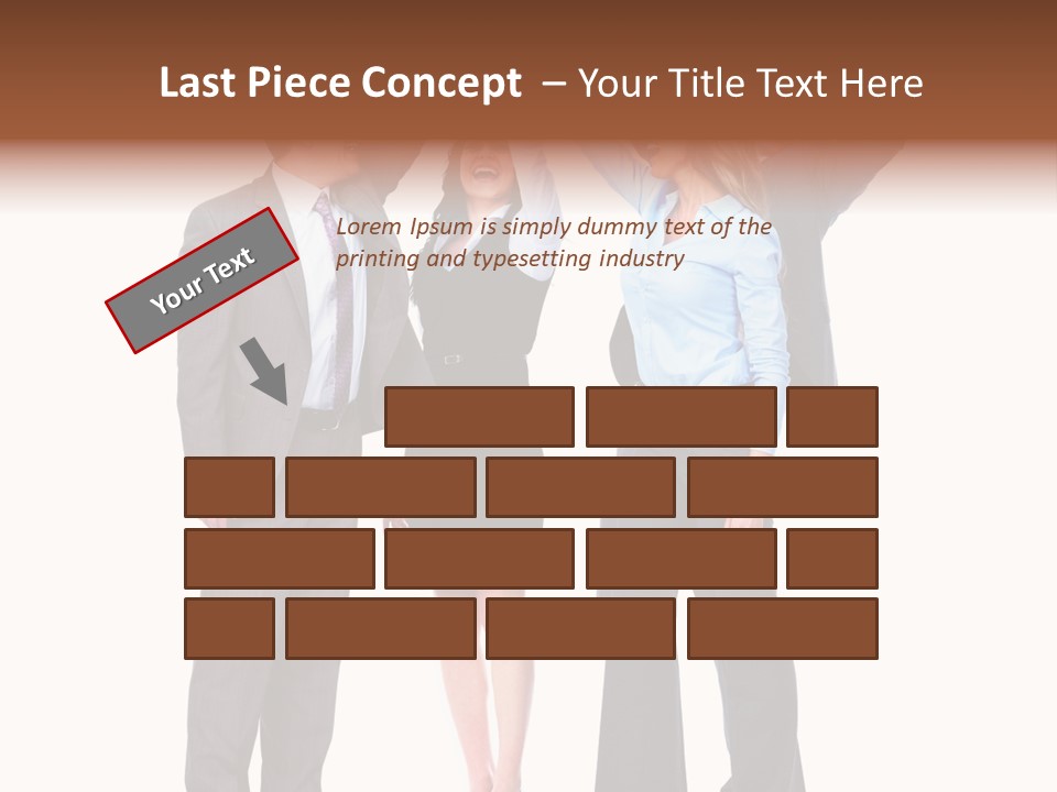 Positive Employees Corporate PowerPoint Template