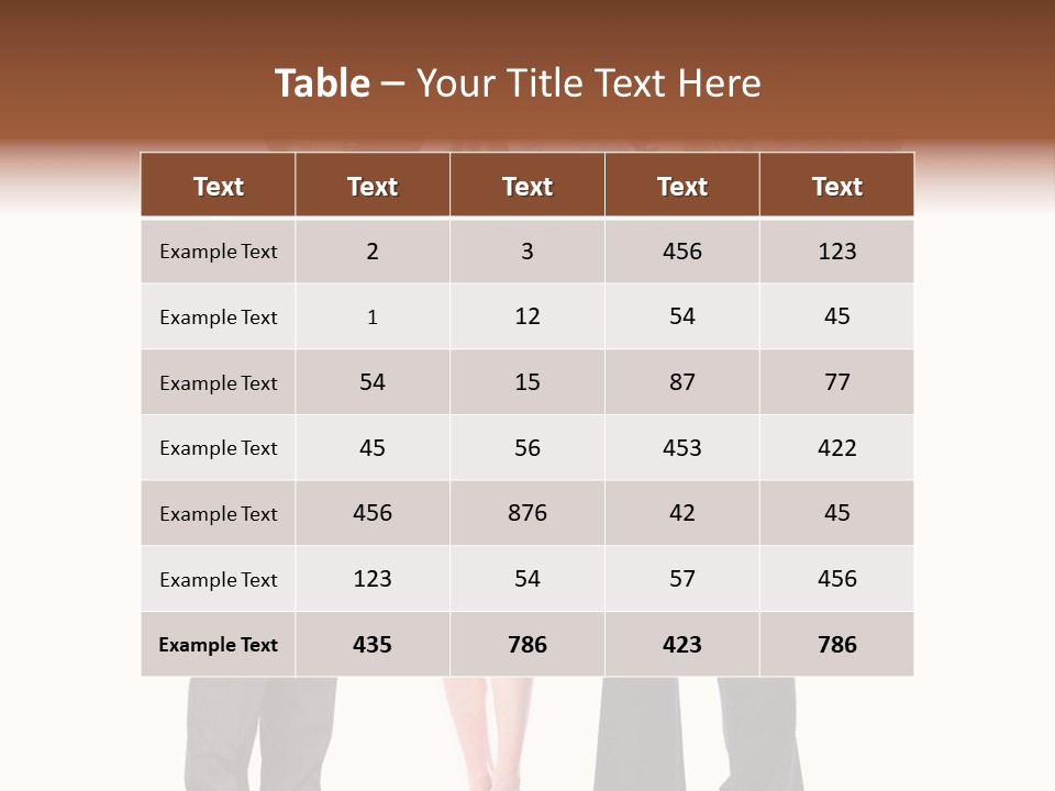 Positive Employees Corporate PowerPoint Template