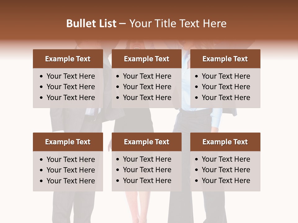 Positive Employees Corporate PowerPoint Template