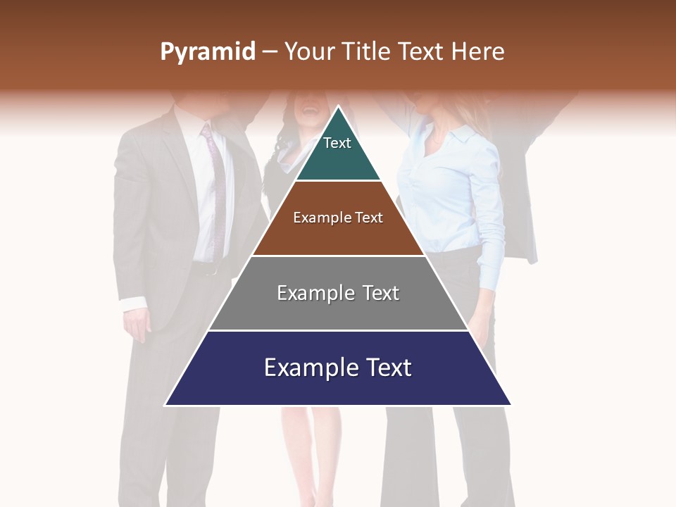 Positive Employees Corporate PowerPoint Template