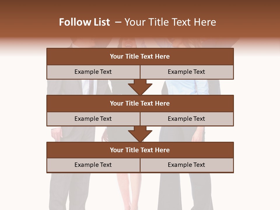 Positive Employees Corporate PowerPoint Template