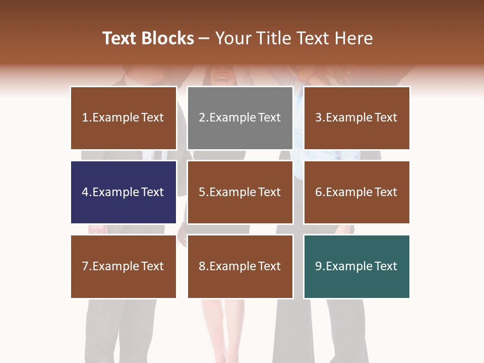 Positive Employees Corporate PowerPoint Template