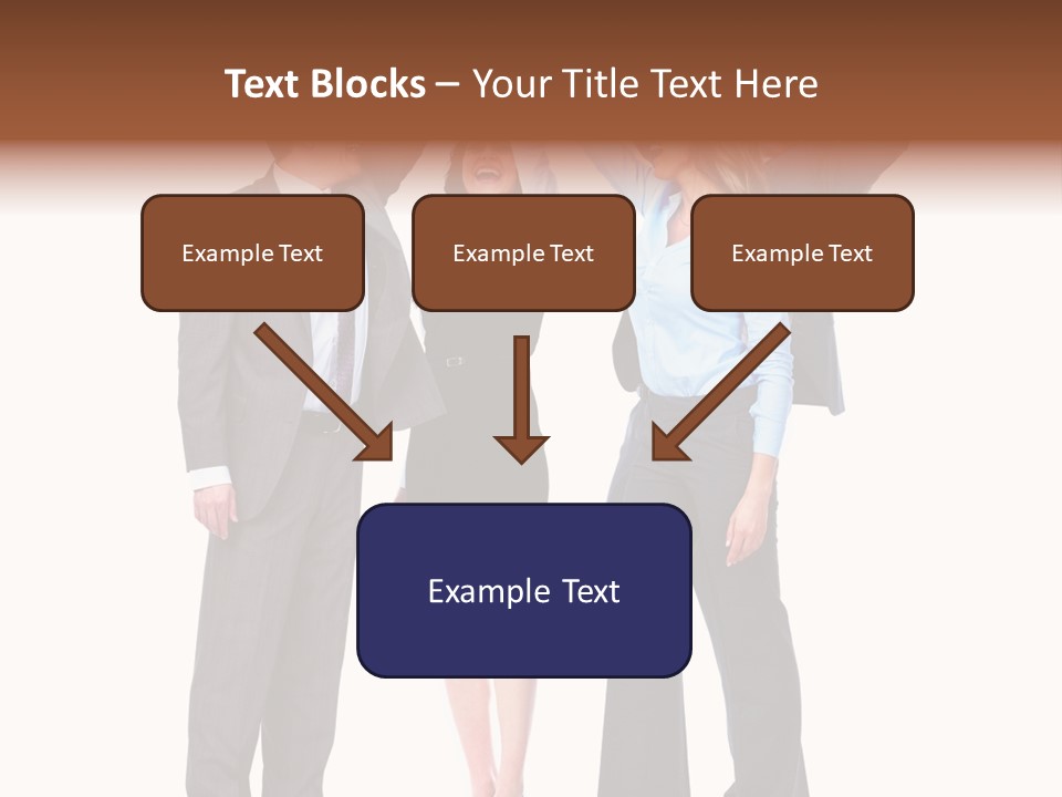 Positive Employees Corporate PowerPoint Template