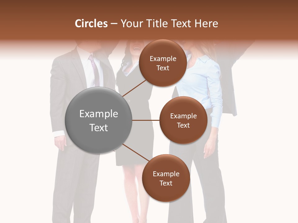 Positive Employees Corporate PowerPoint Template