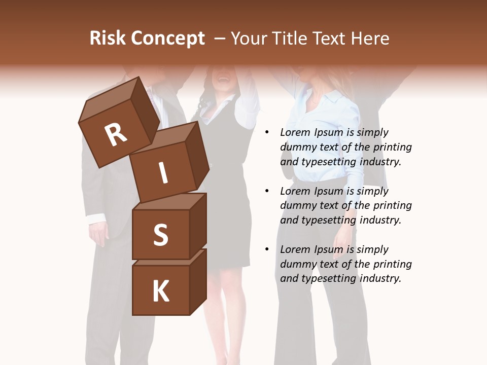 Positive Employees Corporate PowerPoint Template