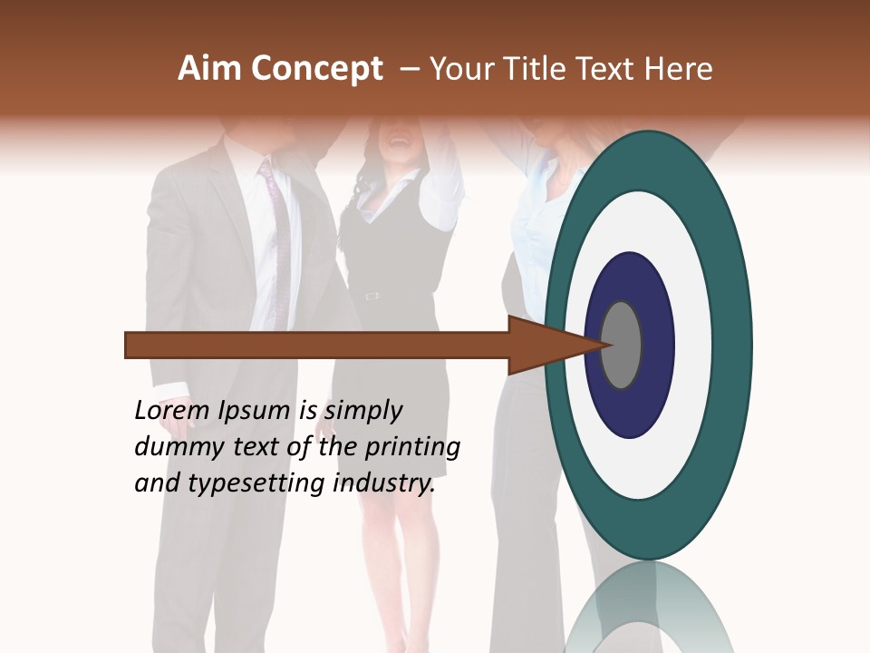 Positive Employees Corporate PowerPoint Template