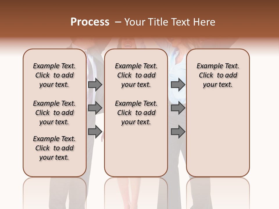 Positive Employees Corporate PowerPoint Template