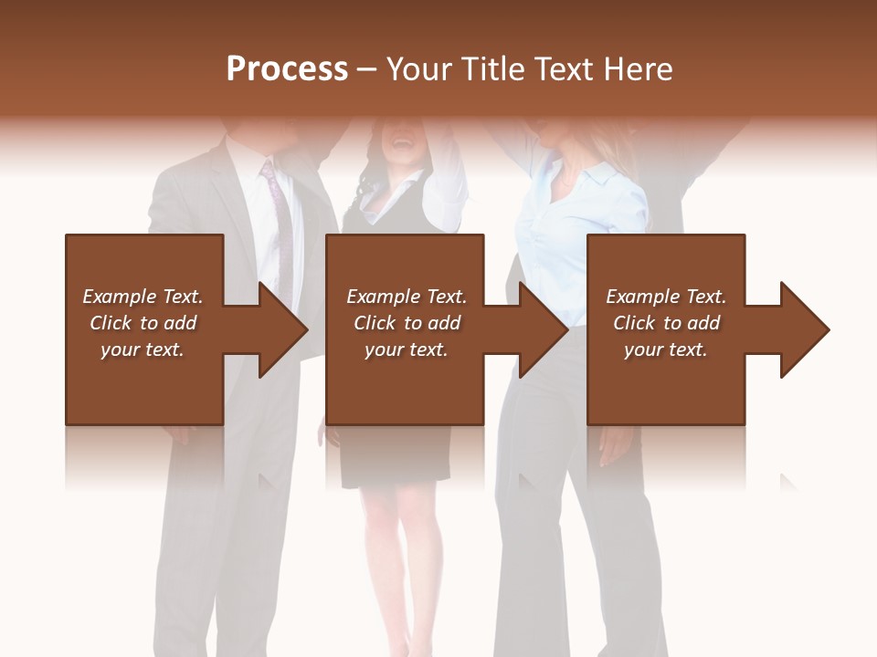 Positive Employees Corporate PowerPoint Template