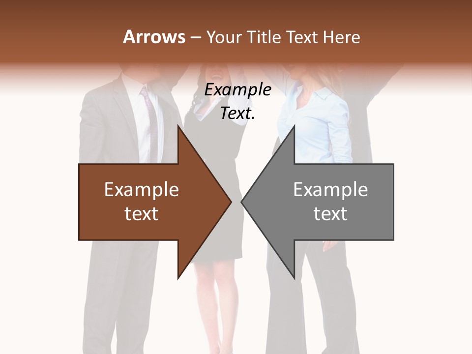 Positive Employees Corporate PowerPoint Template