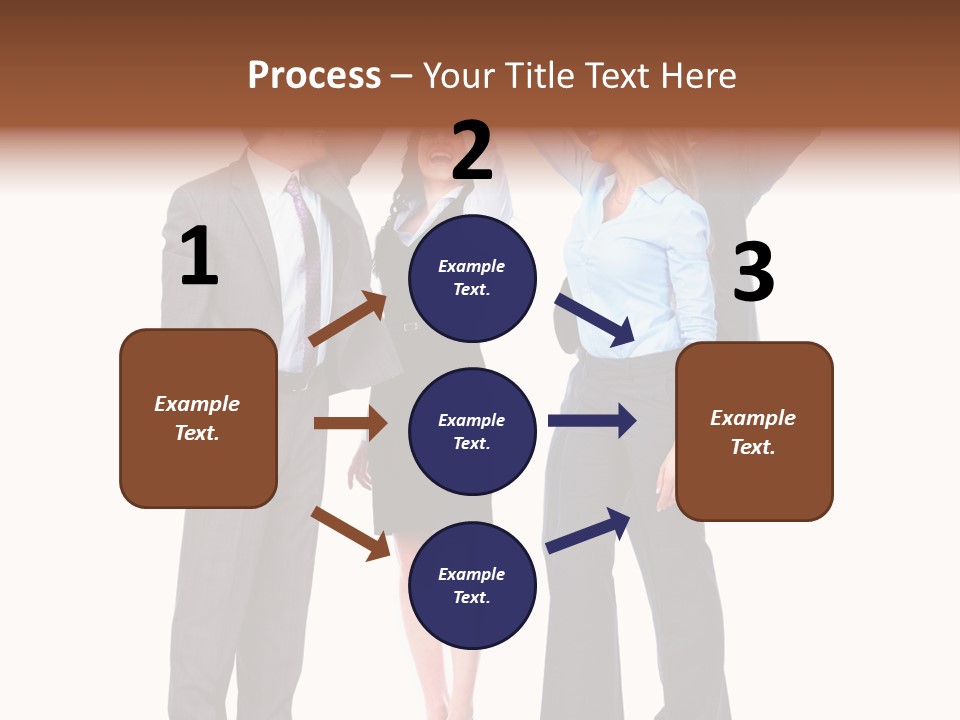 Positive Employees Corporate PowerPoint Template