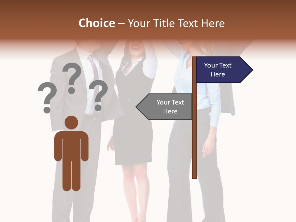 Positive Employees Corporate PowerPoint Template