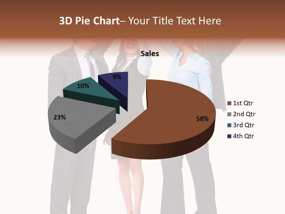 Positive Employees Corporate PowerPoint Template
