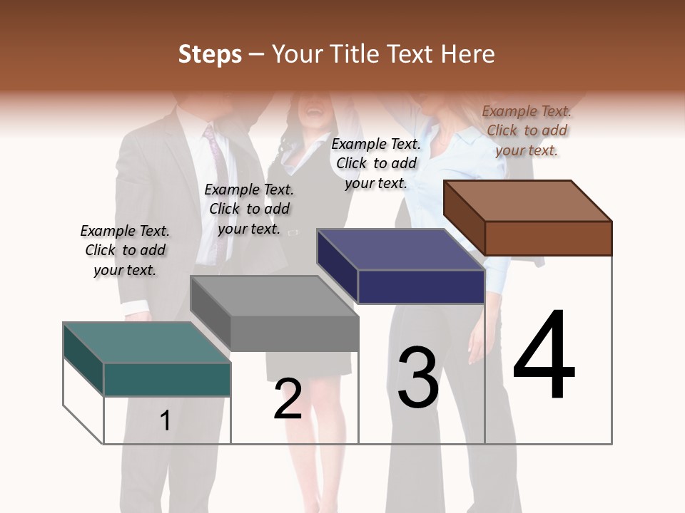 Positive Employees Corporate PowerPoint Template
