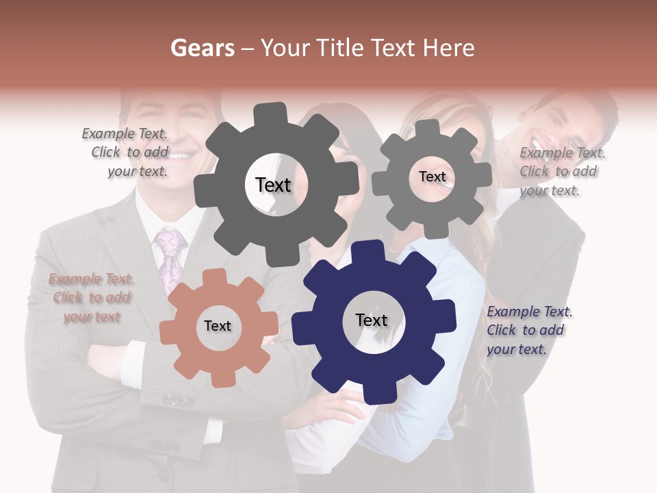 Entrepreneur Team People PowerPoint Template