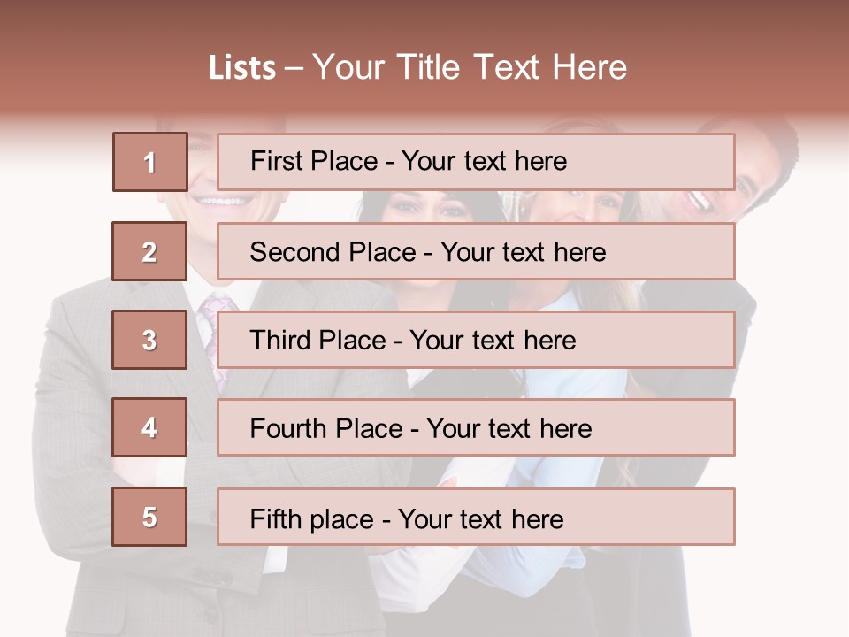 Entrepreneur Team People PowerPoint Template