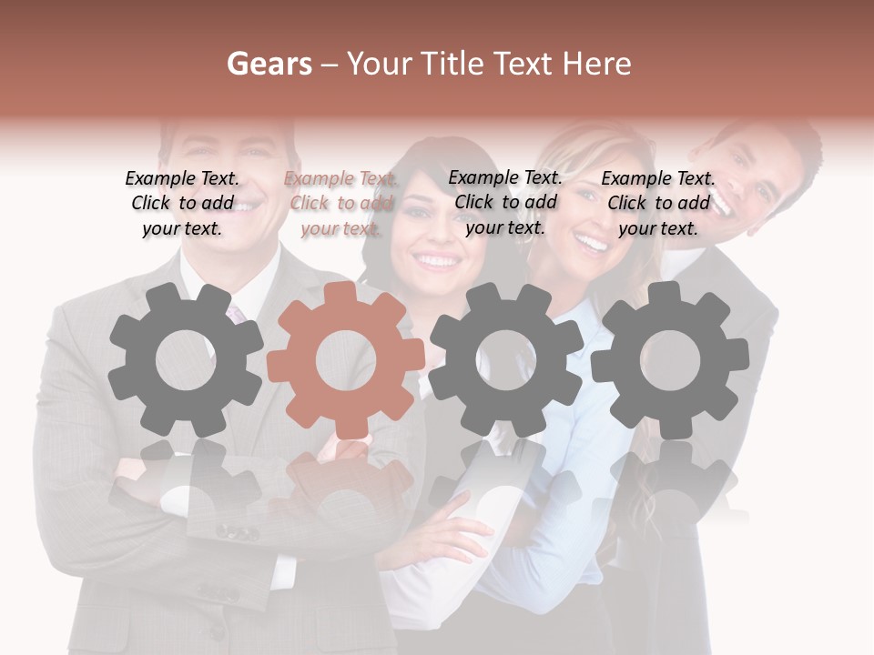 Entrepreneur Team People PowerPoint Template