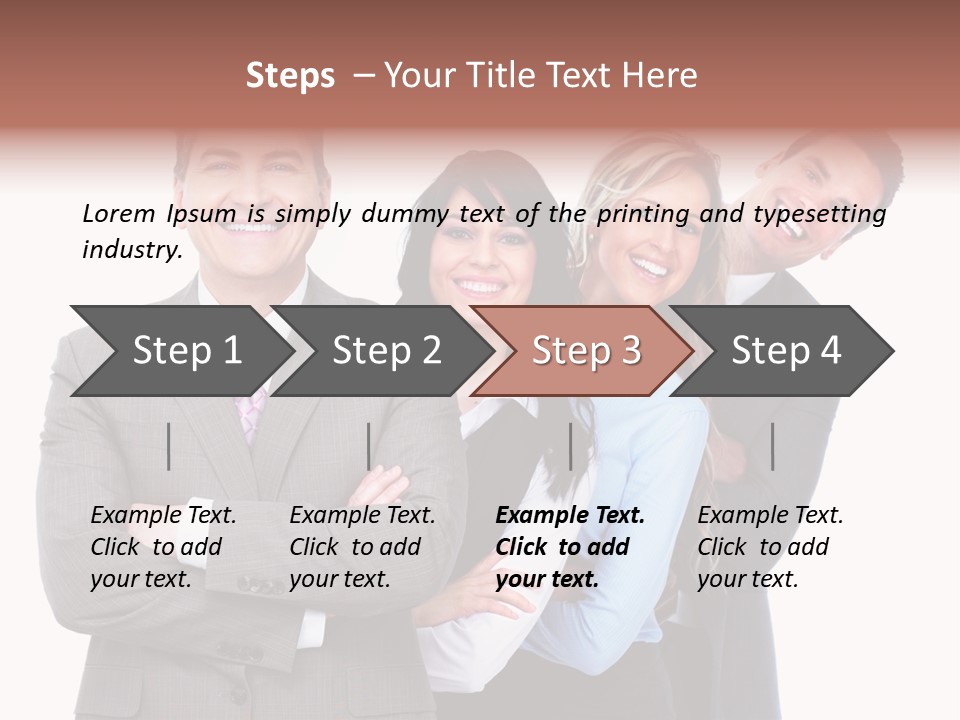 Entrepreneur Team People PowerPoint Template
