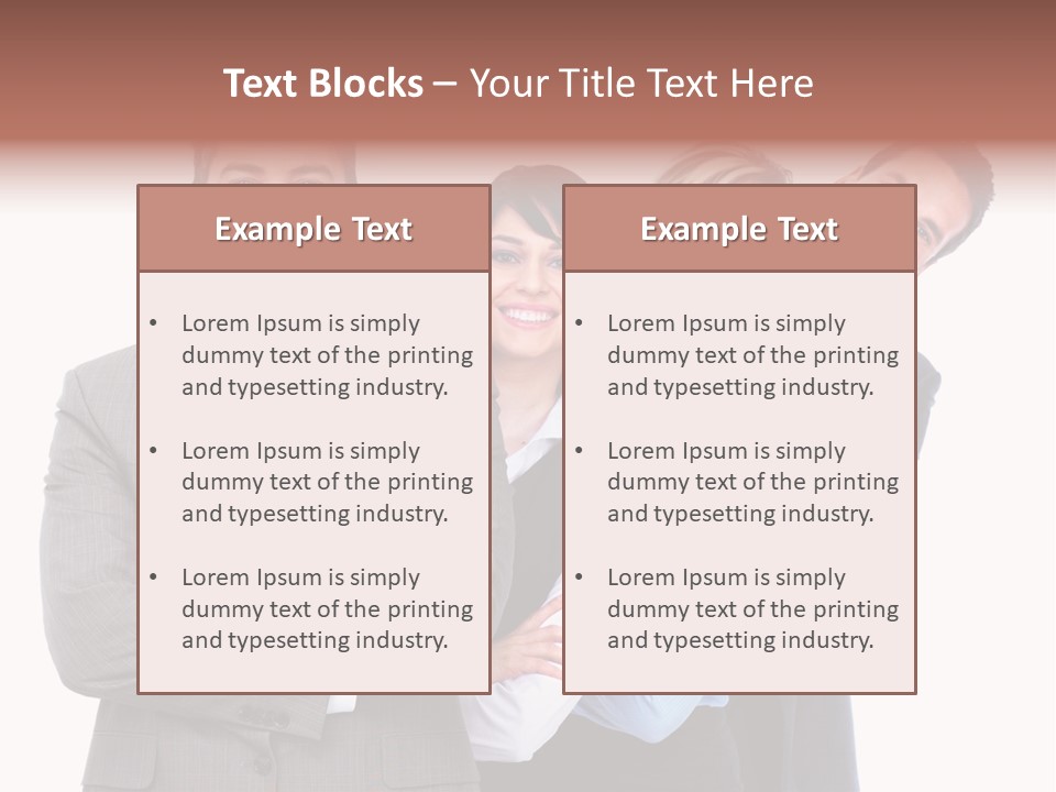 Entrepreneur Team People PowerPoint Template