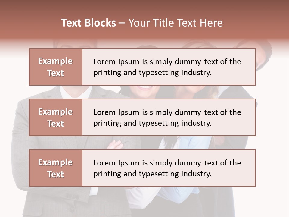 Entrepreneur Team People PowerPoint Template