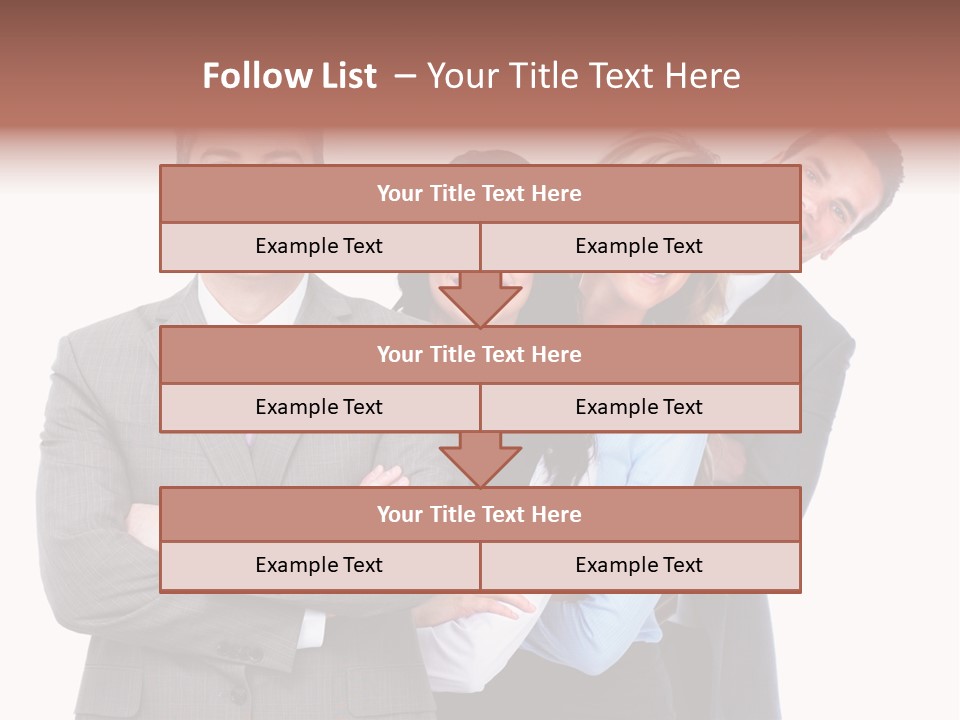 Entrepreneur Team People PowerPoint Template