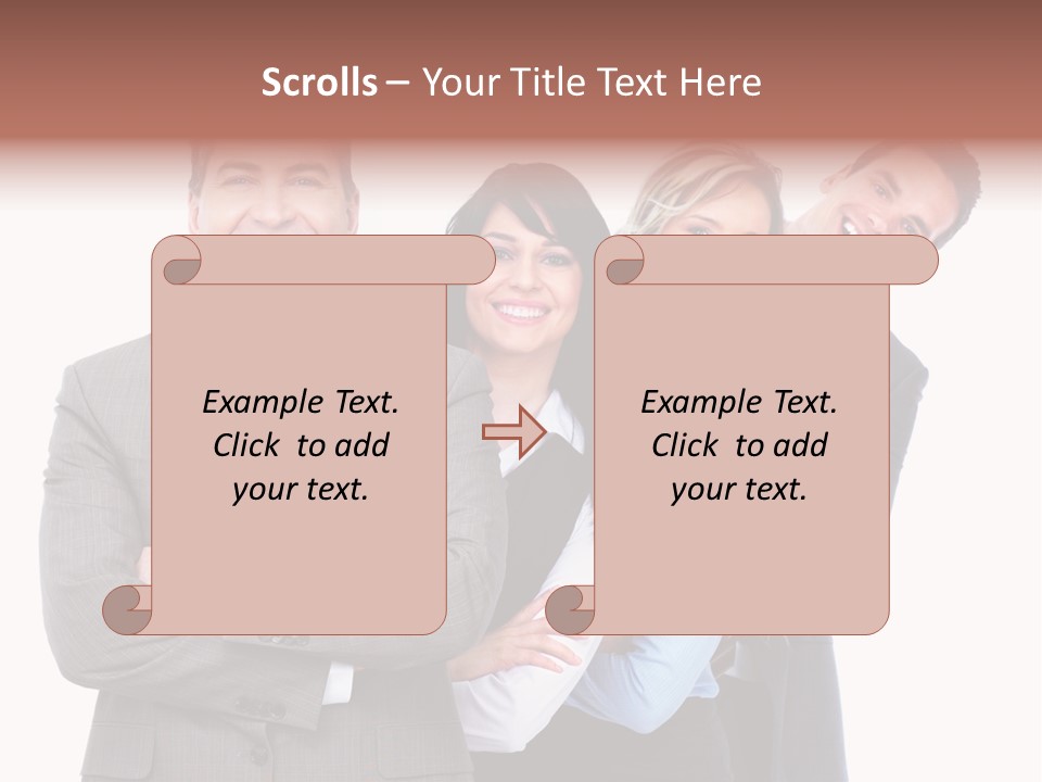 Entrepreneur Team People PowerPoint Template