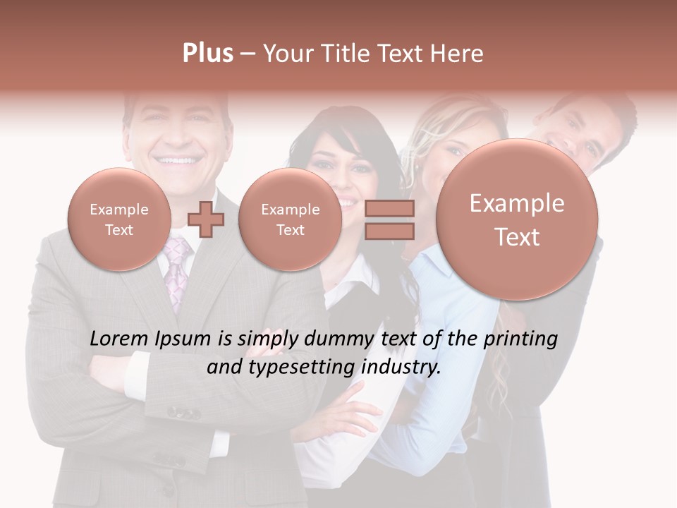 Entrepreneur Team People PowerPoint Template