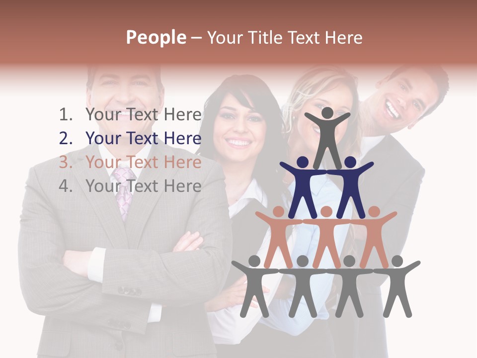 Entrepreneur Team People PowerPoint Template