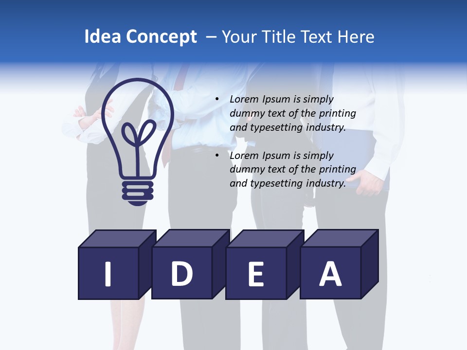 Formal People Men PowerPoint Template