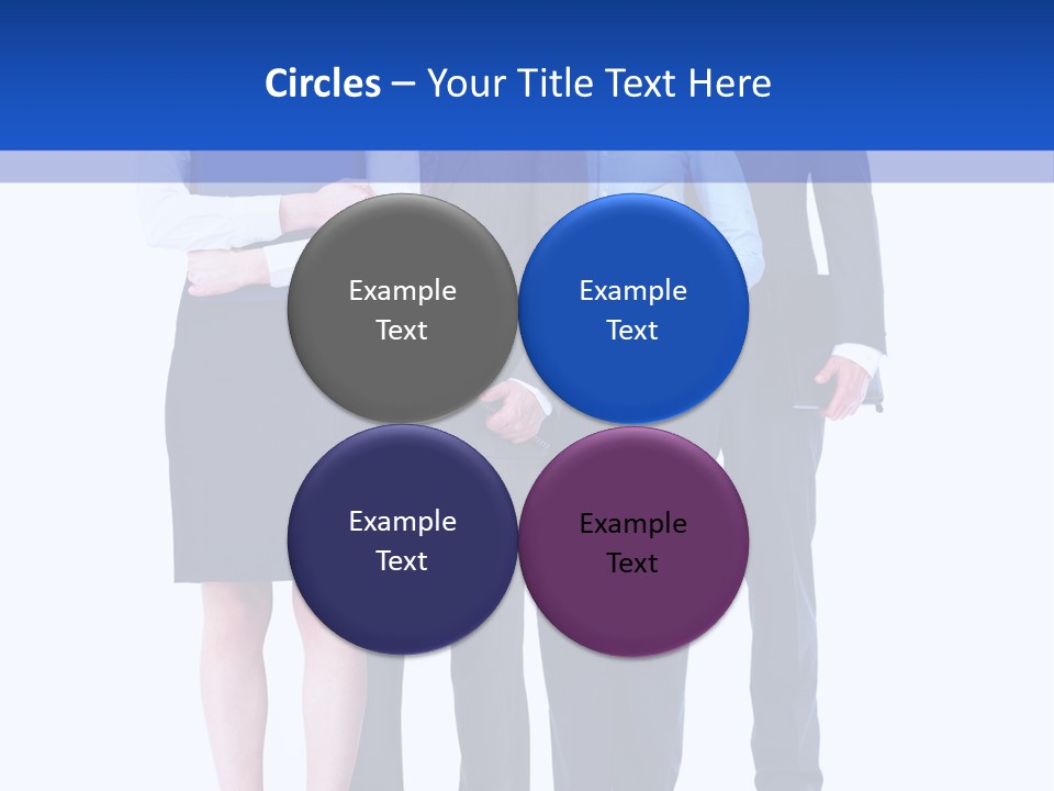 Business Teamwork Entrepreneur PowerPoint Template