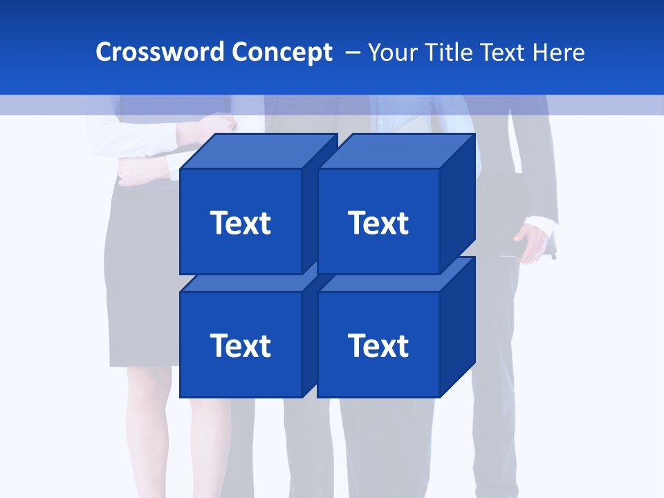 Business Teamwork Entrepreneur PowerPoint Template