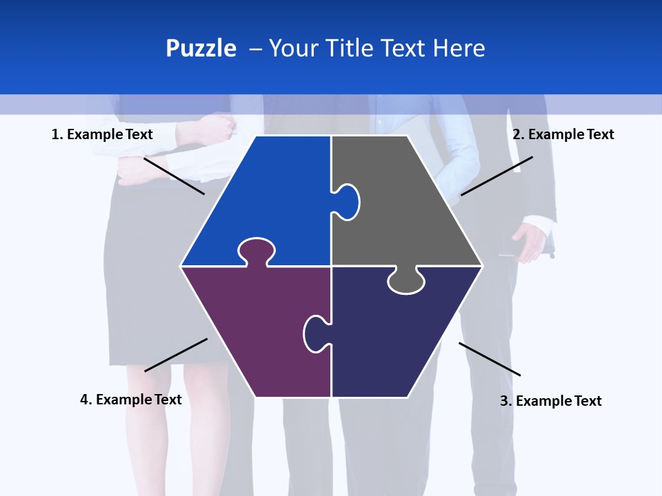 Business Teamwork Entrepreneur PowerPoint Template