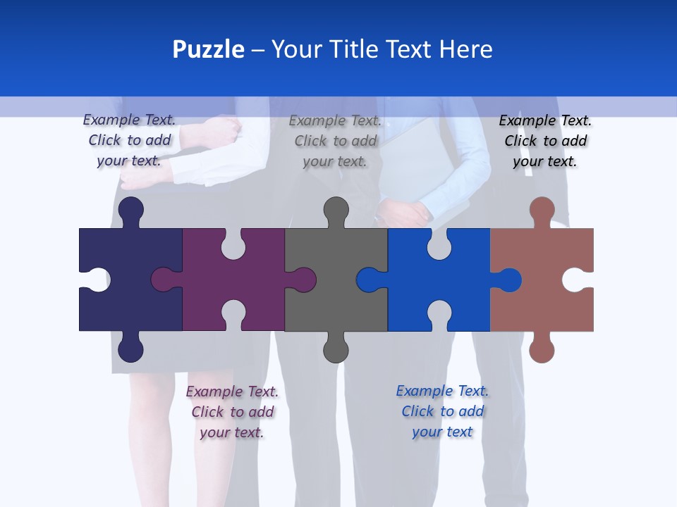 Business Teamwork Entrepreneur PowerPoint Template