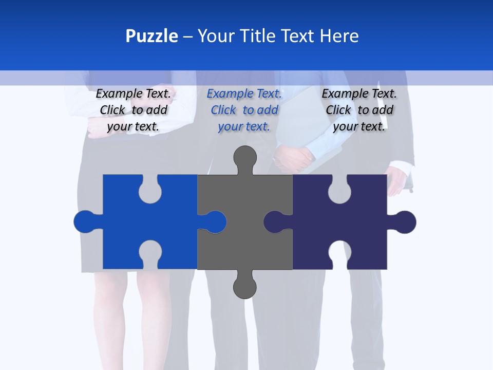 Business Teamwork Entrepreneur PowerPoint Template