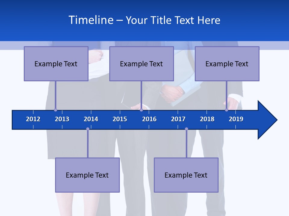 Business Teamwork Entrepreneur PowerPoint Template