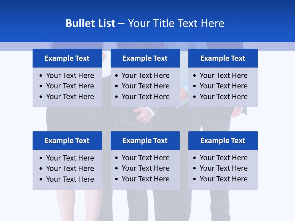 Business Teamwork Entrepreneur PowerPoint Template