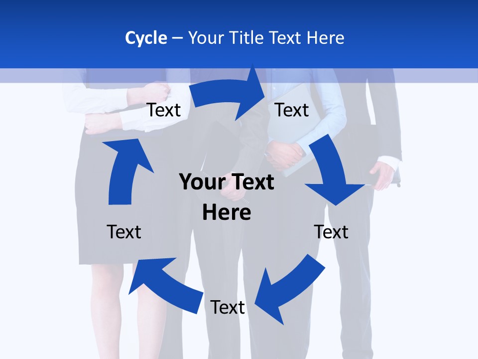 Business Teamwork Entrepreneur PowerPoint Template