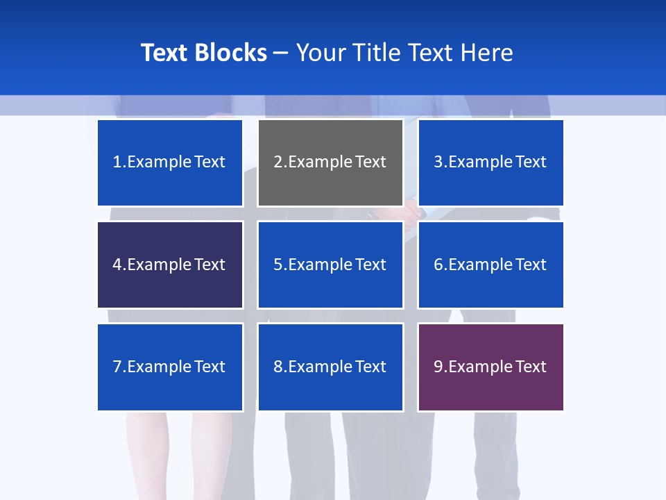Business Teamwork Entrepreneur PowerPoint Template