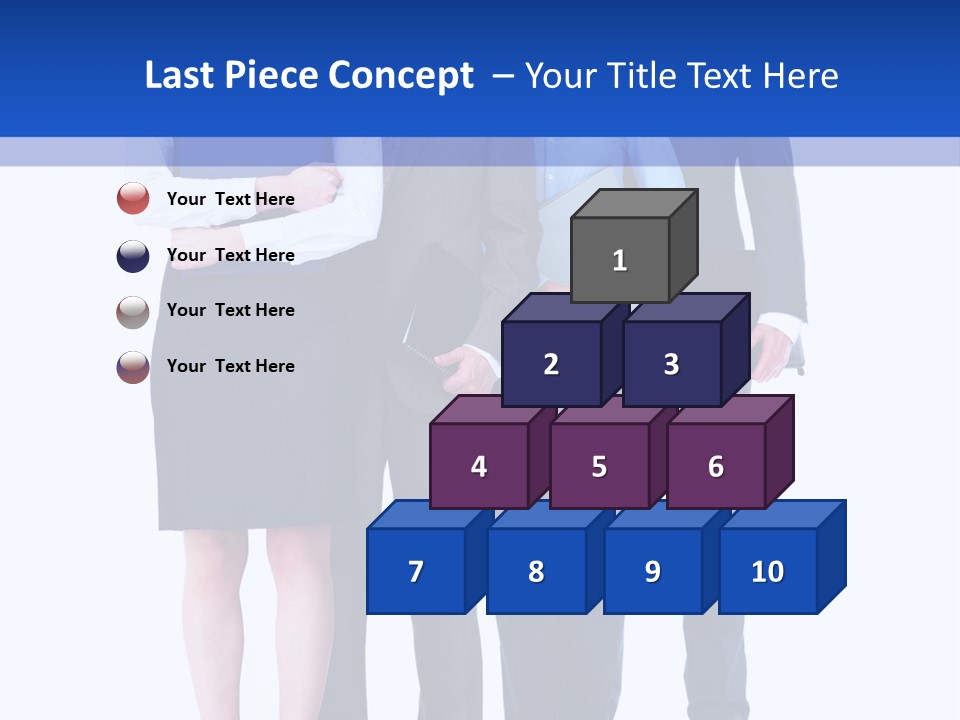 Business Teamwork Entrepreneur PowerPoint Template