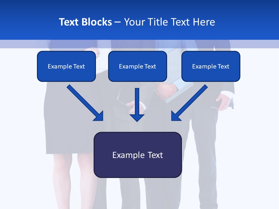 Business Teamwork Entrepreneur PowerPoint Template