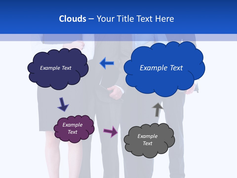 Business Teamwork Entrepreneur PowerPoint Template