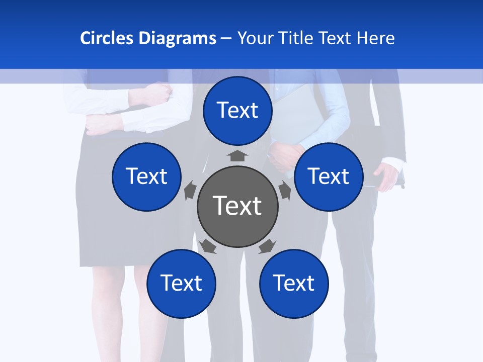 Business Teamwork Entrepreneur PowerPoint Template
