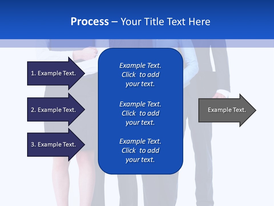 Business Teamwork Entrepreneur PowerPoint Template