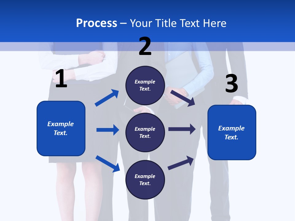 Business Teamwork Entrepreneur PowerPoint Template