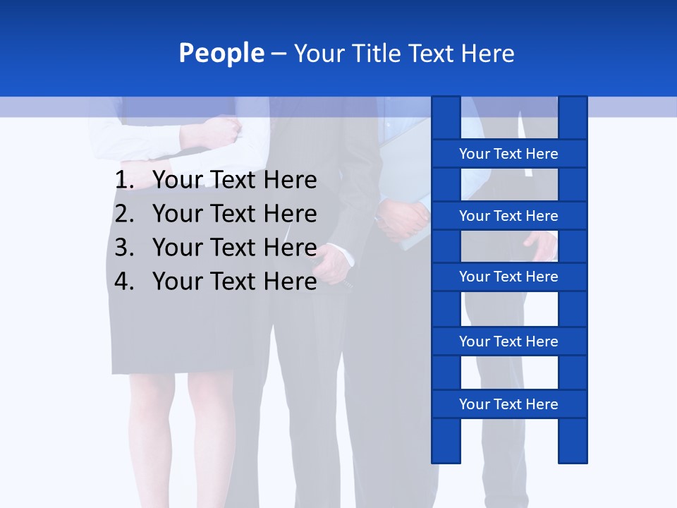 Business Teamwork Entrepreneur PowerPoint Template