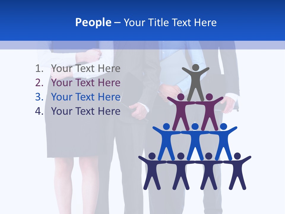 Business Teamwork Entrepreneur PowerPoint Template