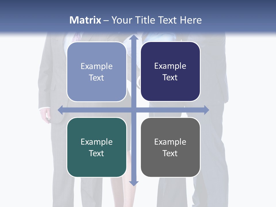 Gesture Businessman Teamwork PowerPoint Template